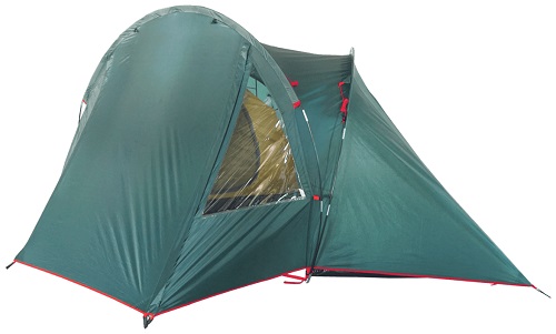 Палатка BTrace Double 4 зеленый T0509