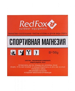 Магнезия RED FOX спортивная, кубики 56гр.